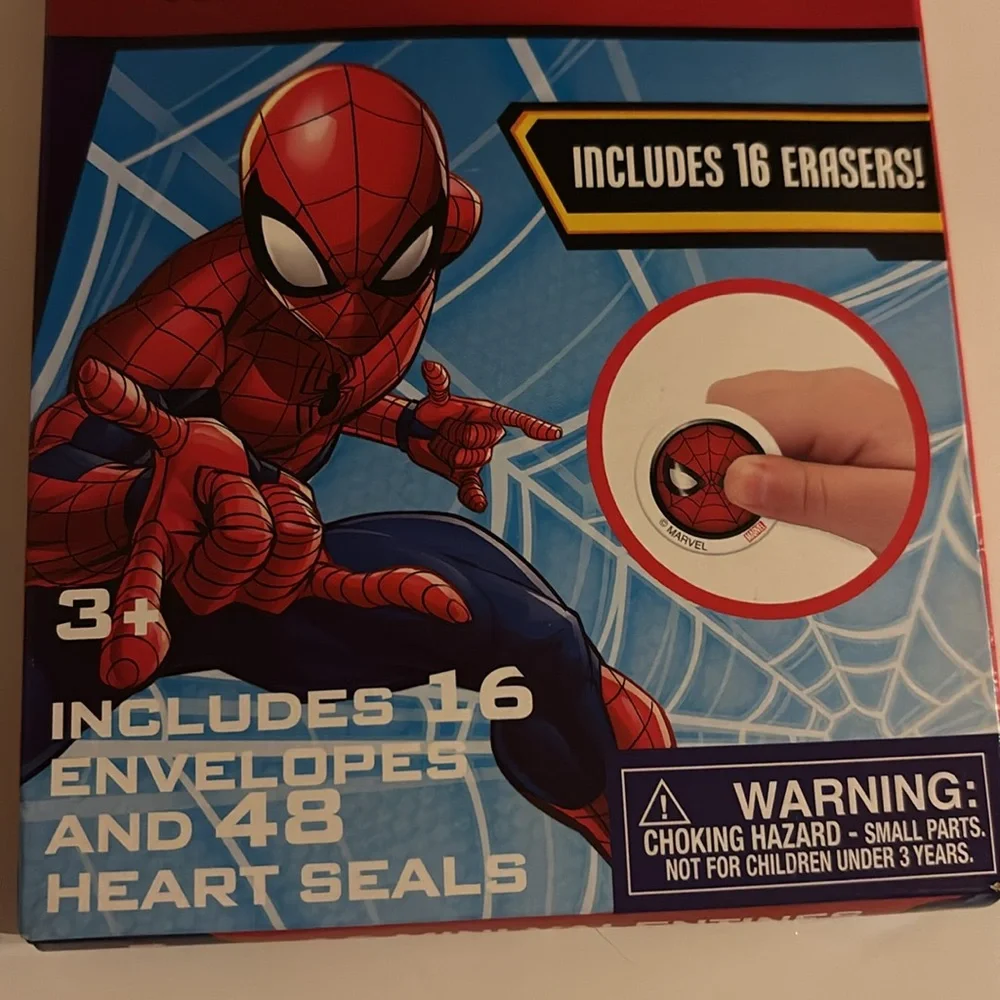 NWT Marvel Spider-Man & Etch Underwater Valentine’s, Valentine’s Day Treat Boxes